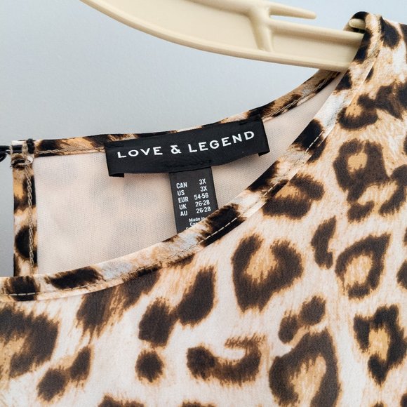 Leopard Print Dress - Picture 3 of 3